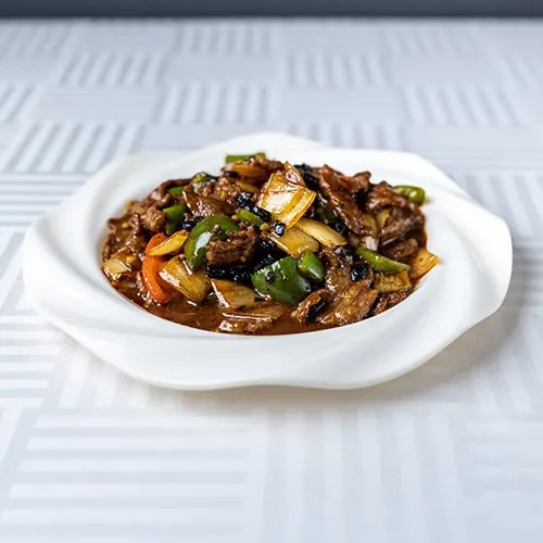 Bœuf sauce aux haricots noirs, cuisine cantonaise