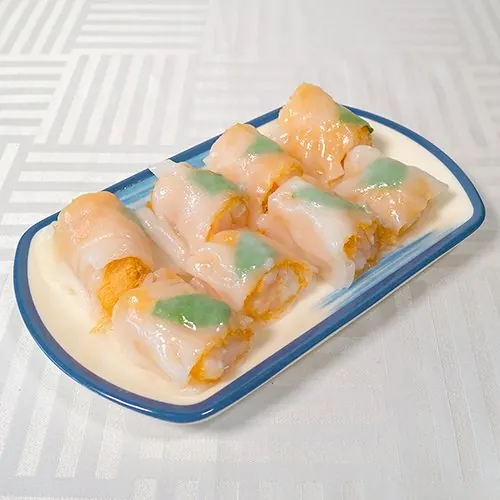 Rouleaux de pâte de riz aux crevettes croustillantes